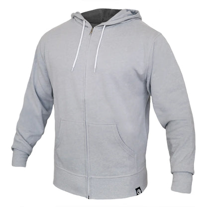 QUIKFLIP Hero Hoodie Lite Full Zip, Grey