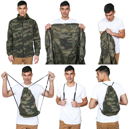 QUIKFLIP Dryflip Regenjacke, Camo