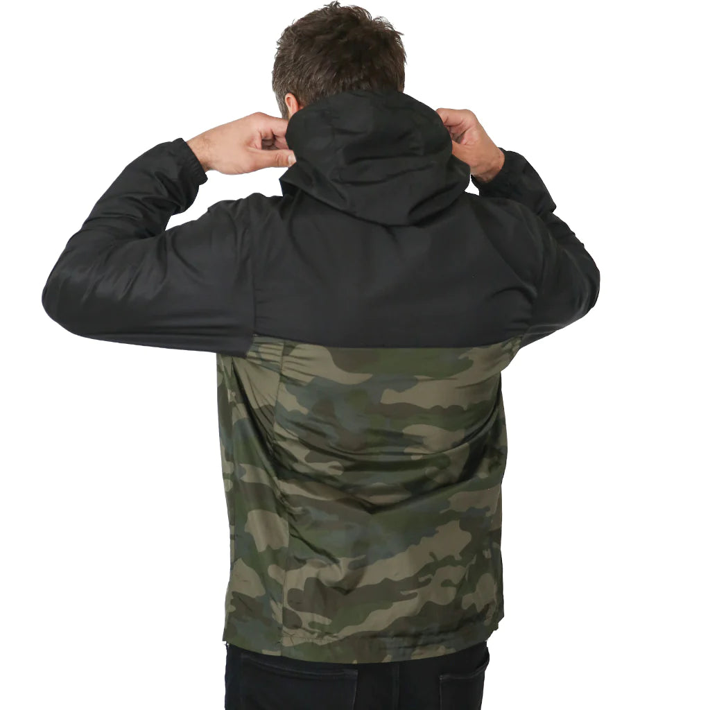 Coupe-vent QUIKFLIP Dryflip, camouflage noir