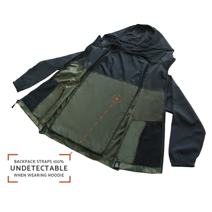 Coupe-vent QUIKFLIP Dryflip, camouflage noir