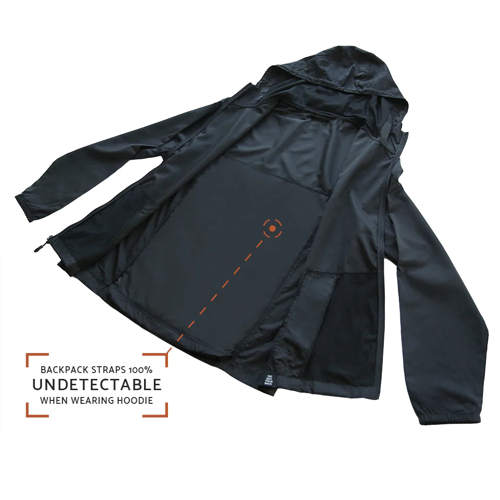 QUIKFLIP Dryflip Windbreaker, Black
