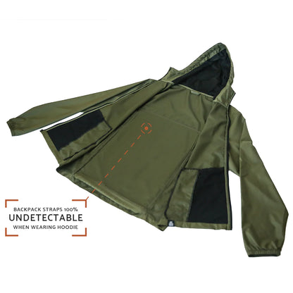 Giacca a vento QUIKFLIP Dryflip, verde tattico