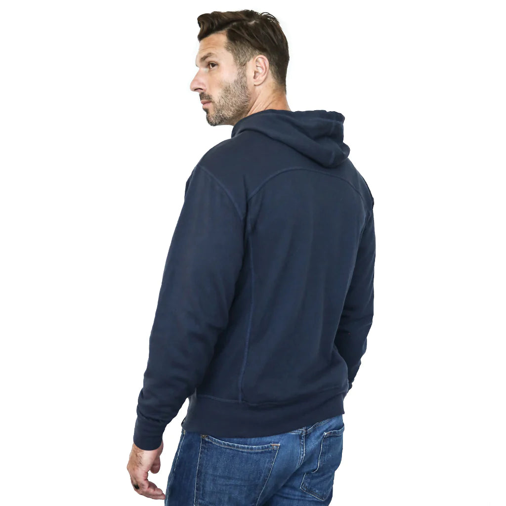 QUIKFLIP Hero Hoodie Lite Full Zip, Midnight Navy