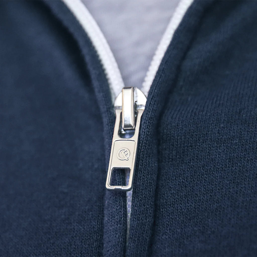 QUIKFLIP Hero Hoodie Lite Full Zip, Midnight Navy