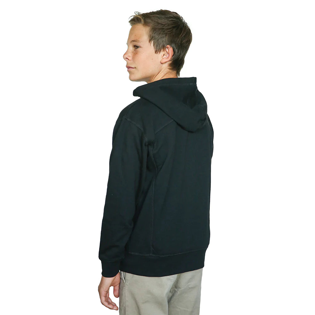QUIKFLIP Kids Hero Hoodie Lite Full Zip, Schwarz