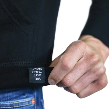 QUIKFLIP Hero Hoodie Lite Full Zip, Black