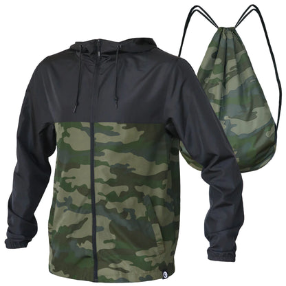 Coupe-vent QUIKFLIP Dryflip, camouflage noir