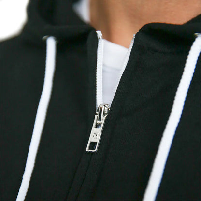 QUIKFLIP Kids Hero Hoodie Lite Full Zip, Schwarz